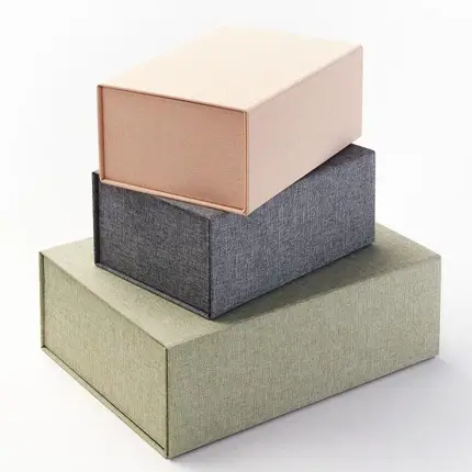 Matte Linen Boxes In Bulk